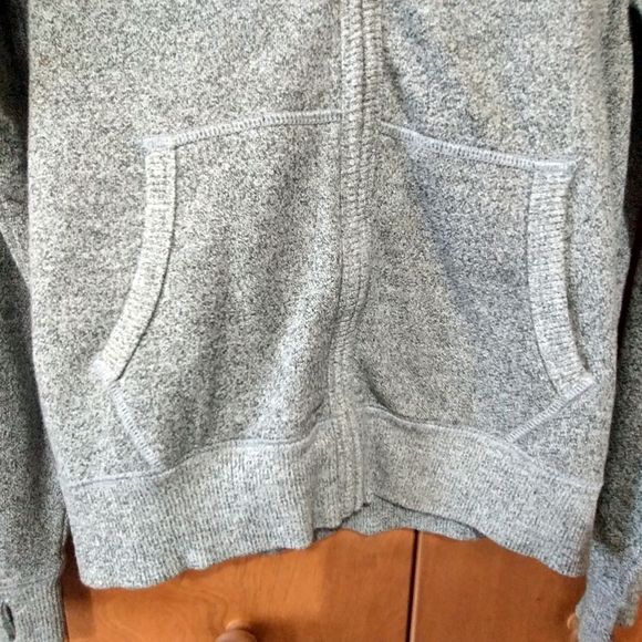 COPY - Roots Light Gray Unisex Full Zip Soft Fleece Hoodie (S/P) - Picture 6 of 10